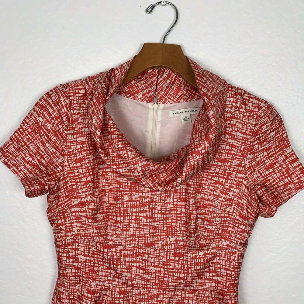 Banana Republic Silk Pockets Sheath Dress D653 - Picture 2 of 8